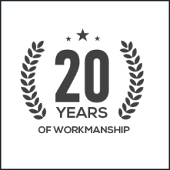 20 years of workmanship