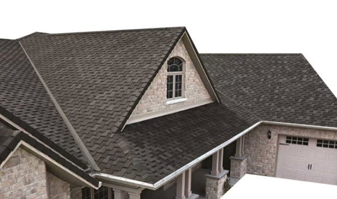 View of a house roof